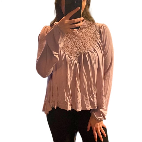 Kimchi Blue from Urban Outfitters Perfect Purple Top! - Picture 3 of 9